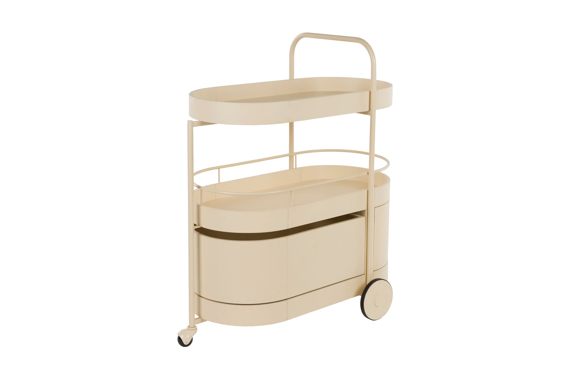 Zuiver Wim Beige Drinks Trolley